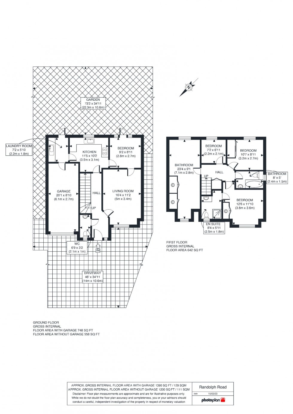 Floorplan for Randolph Road, Bromley