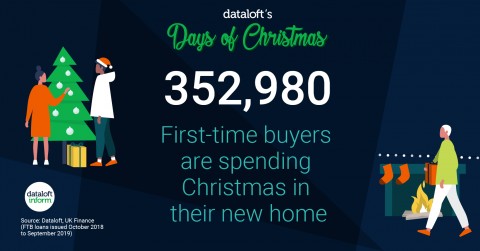 353,000 First Time Buyers spending Christmas in a New Home