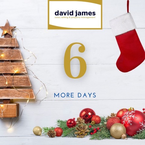 It is only 6 more days until the big day!