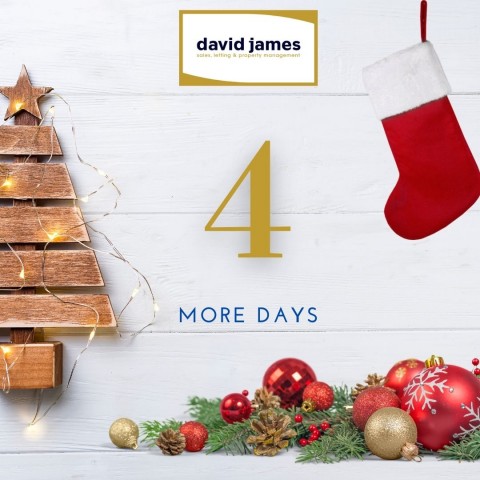 It is only 4 more days until the big day!