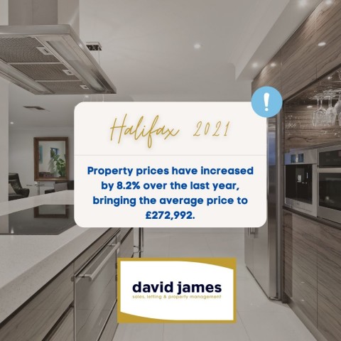 Property prices have increased by 8.2% over the last year