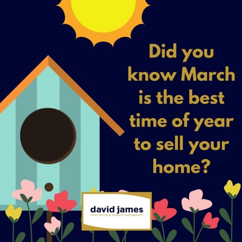 March is the best time to sell your home