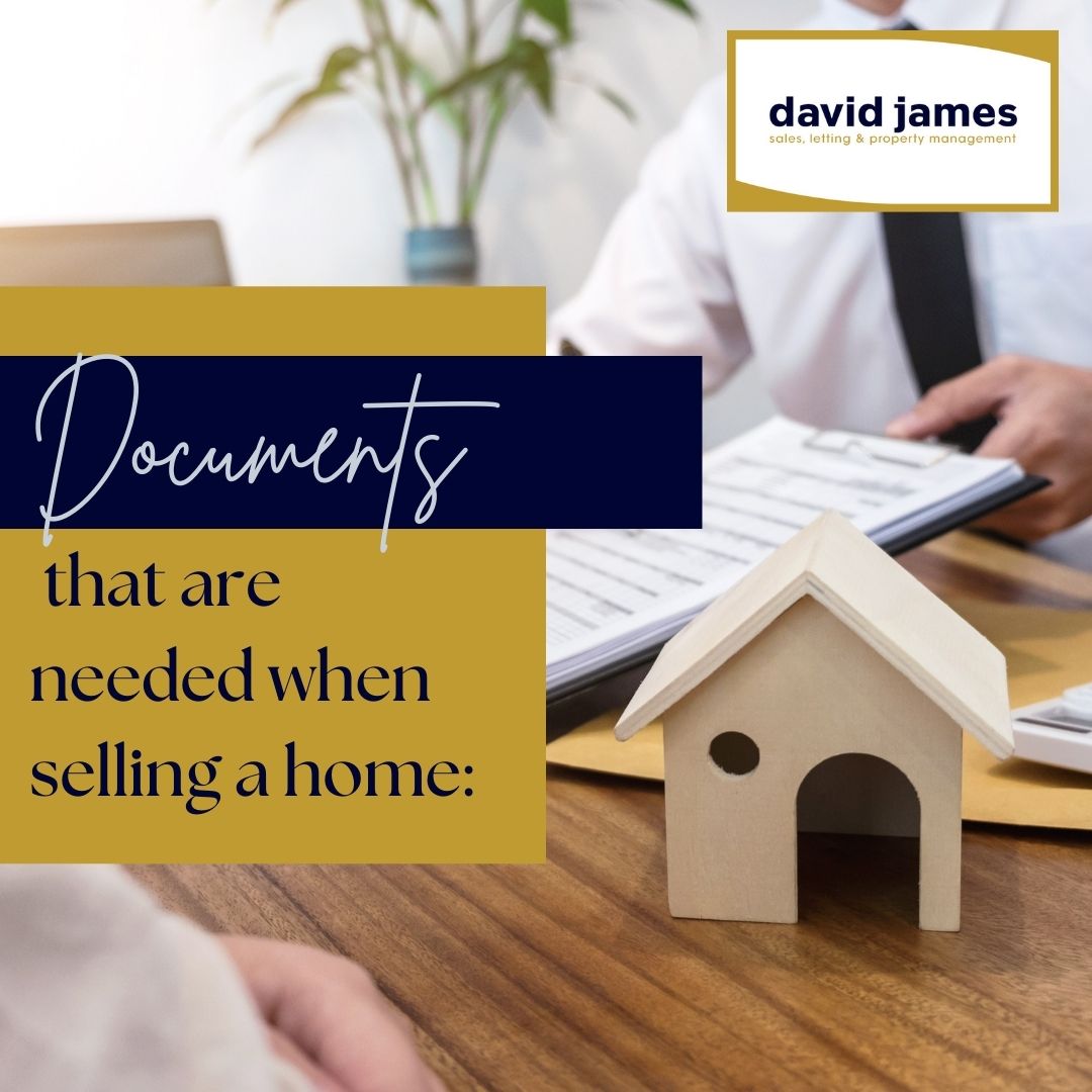 Documents that are needed when selling a home.