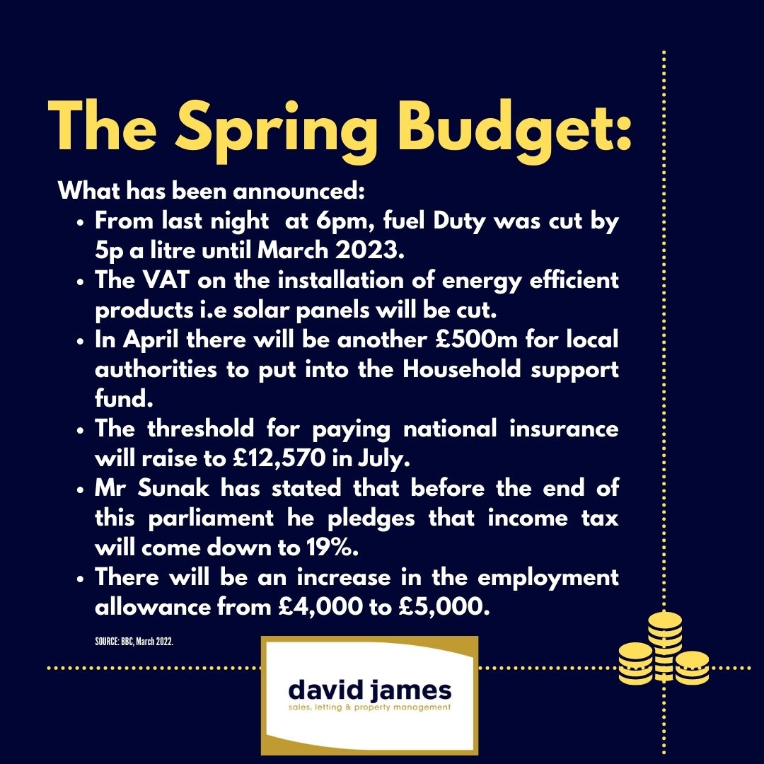 Spring Budget announcement