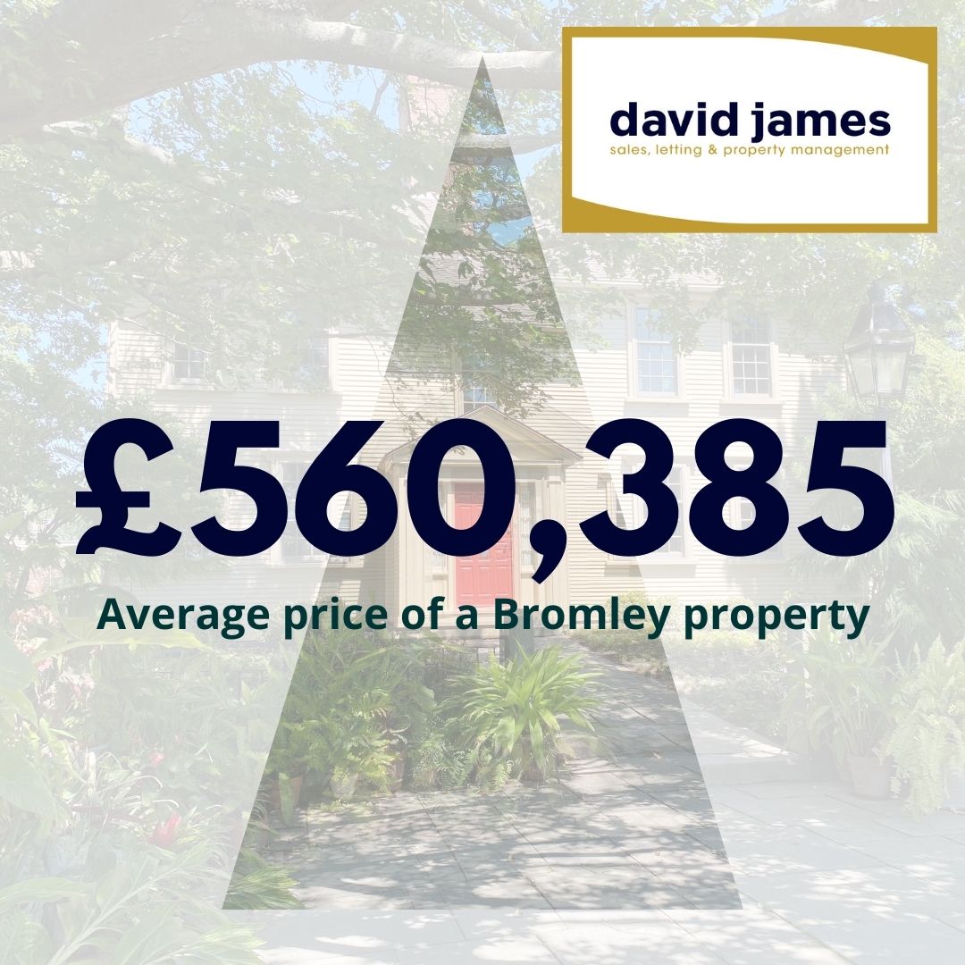 £560,385 average Bromley house price