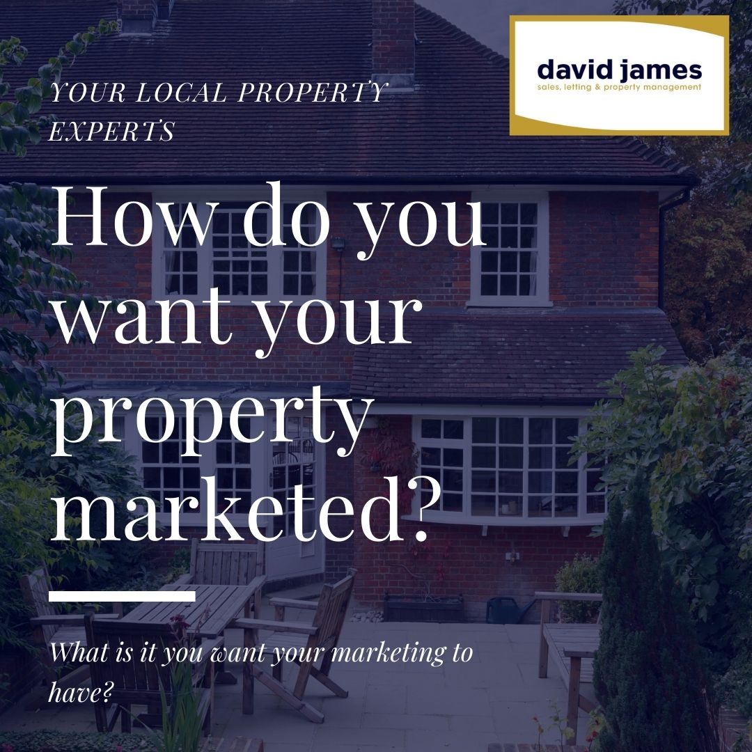 How do you want your property marketed? 