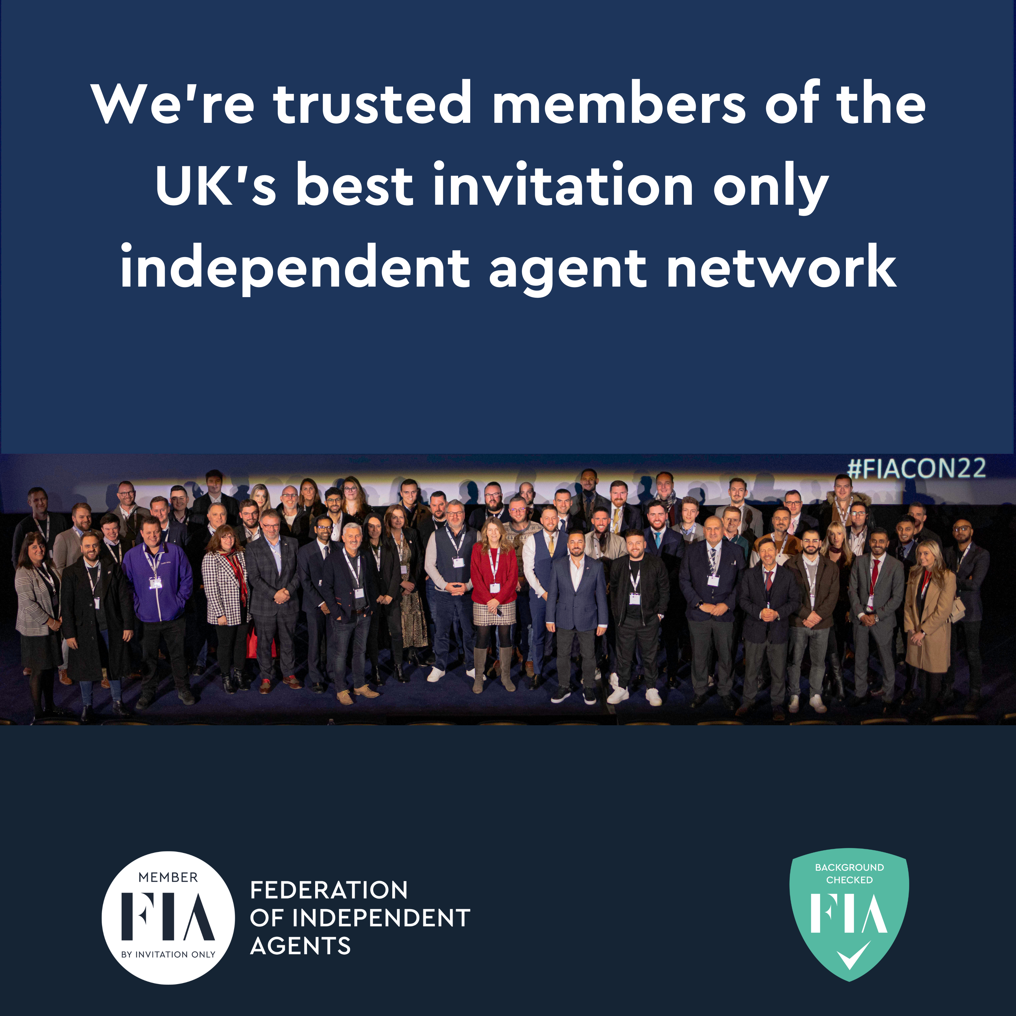 We're trusted members of the uk's best invitation only independent agent network