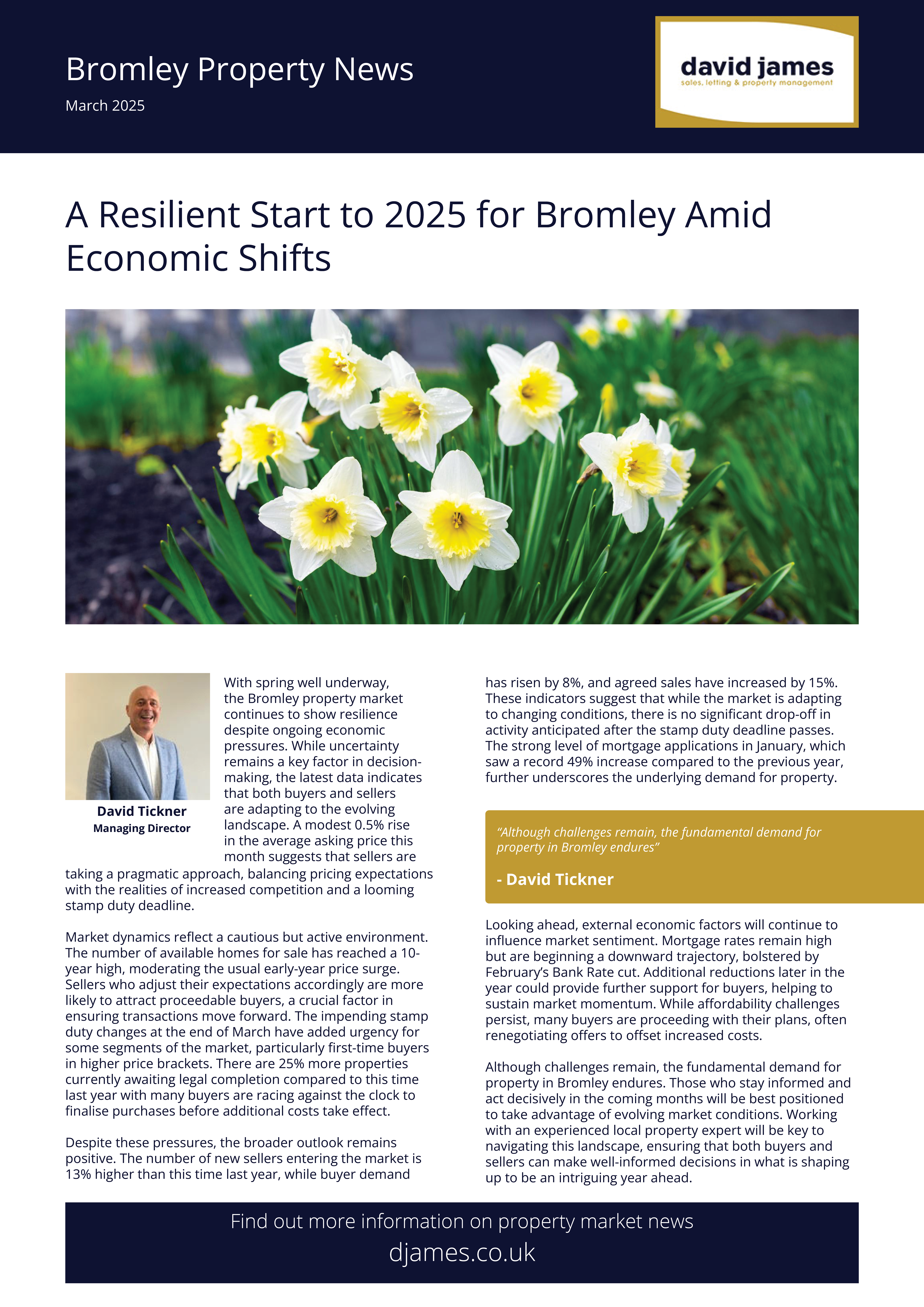 Bromley Property News - March 2025