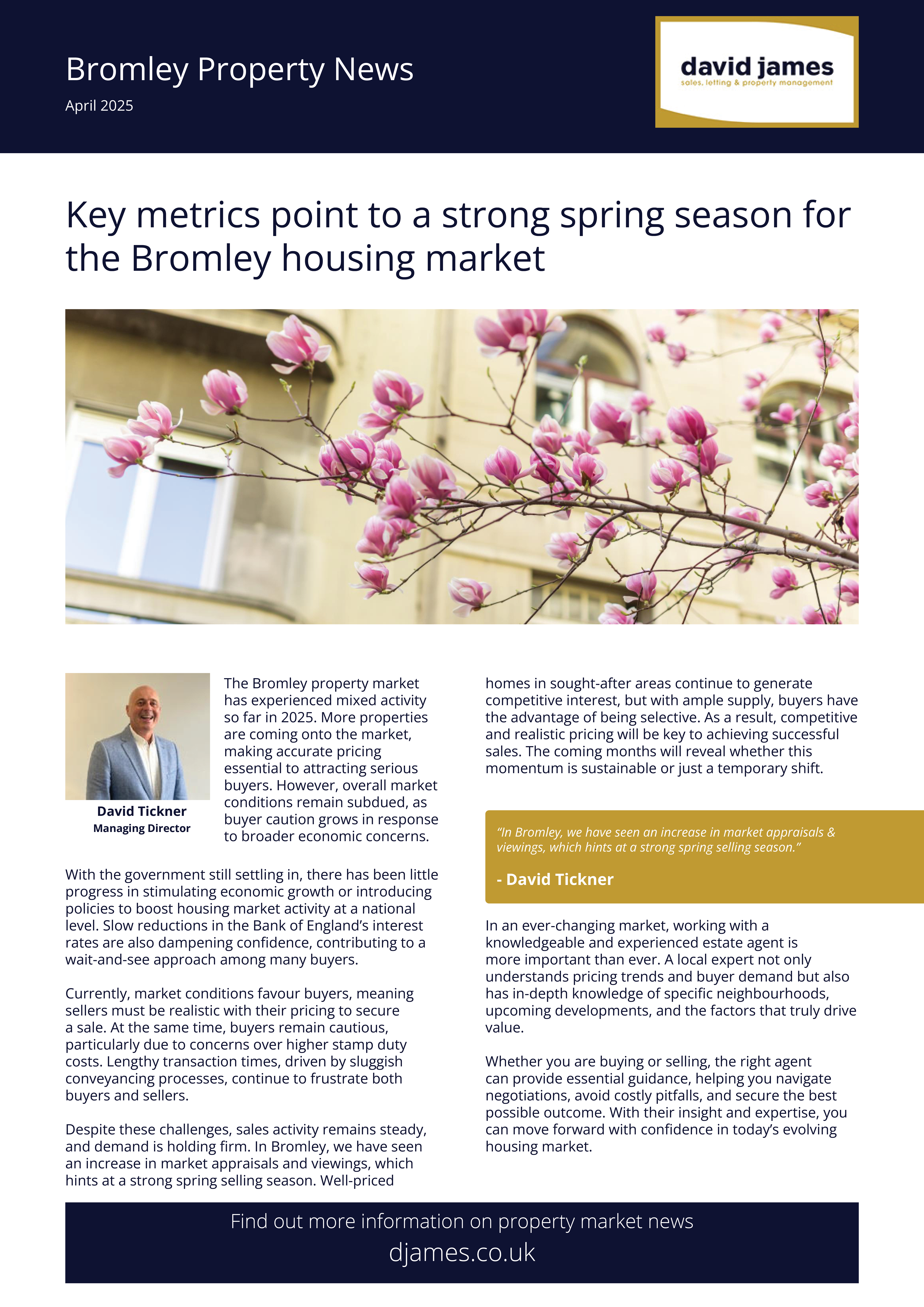 Bromley Property News April 2025