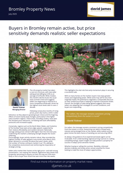 Bromley Property News July 2025